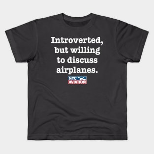 Introverted, but… (White) Kids T-Shirt